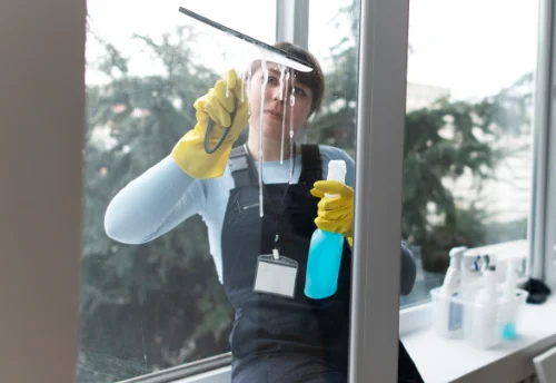 Nettoyage de vitres intérieures et extérieures à Saint-André-sur-Cailly